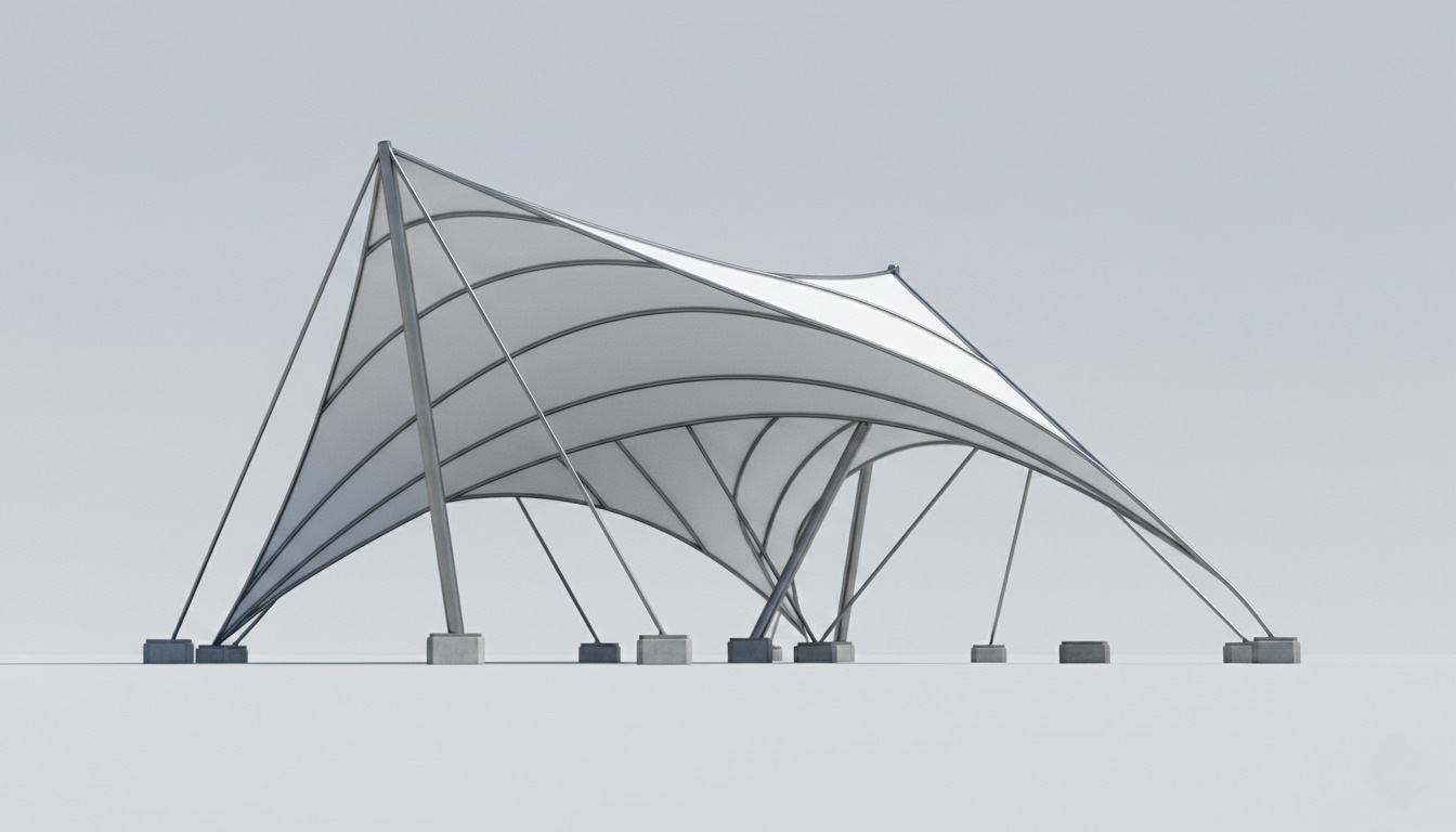 Diseño digital de tensoestructura