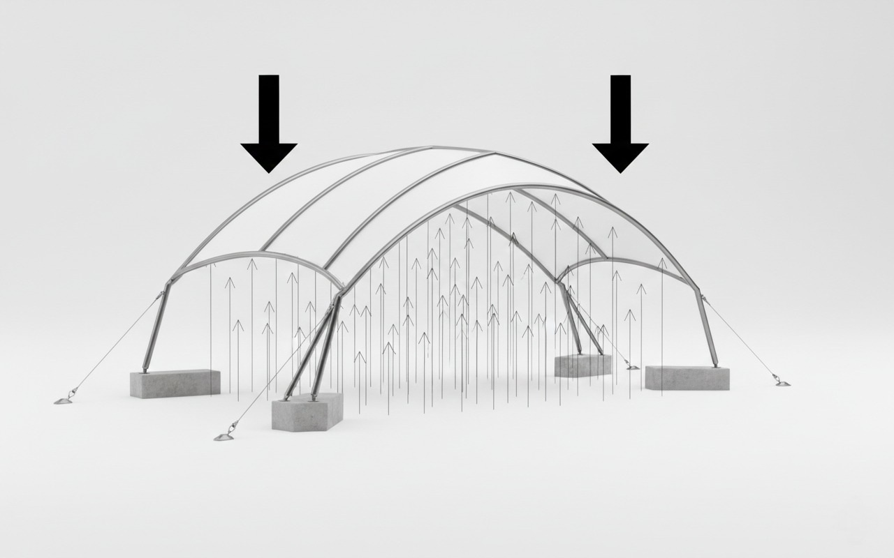 Diseño digital de Tensoestructura